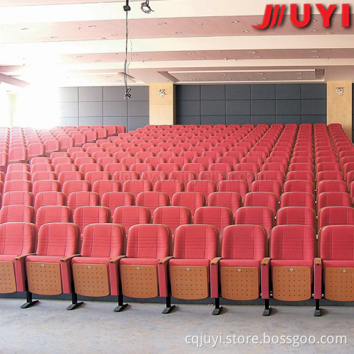 JY-603 factory price teatro silla chair seat and back plywood modern high back wing chair long back chair